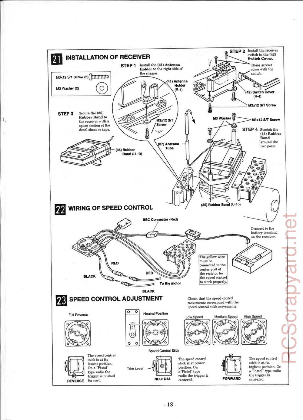 Kyosho - 3162H - Outlaw-Raider ARR - Manual - Page 18