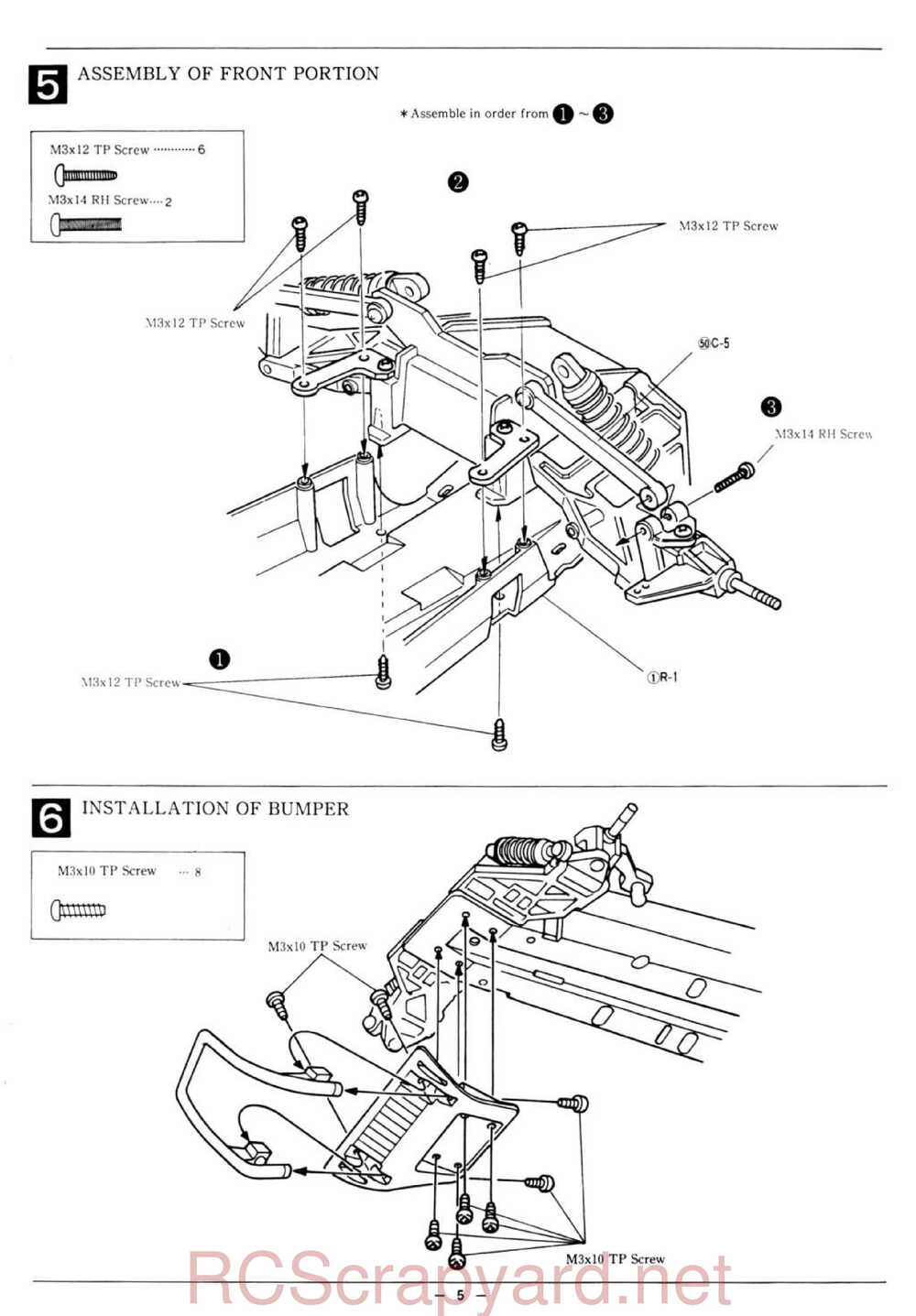 Kyosho - 3163 - Citroen-ZX Rallye Raid - Manual - Page 05