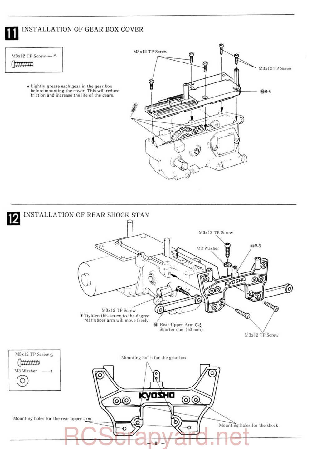 Kyosho - 3163 - Citroen-ZX Rallye Raid - Manual - Page 08