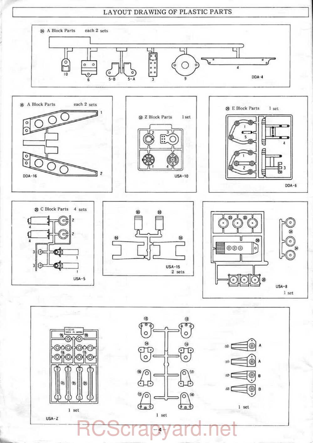 Kyosho - 3165 - USA-1 Electric - Manual - Page 03