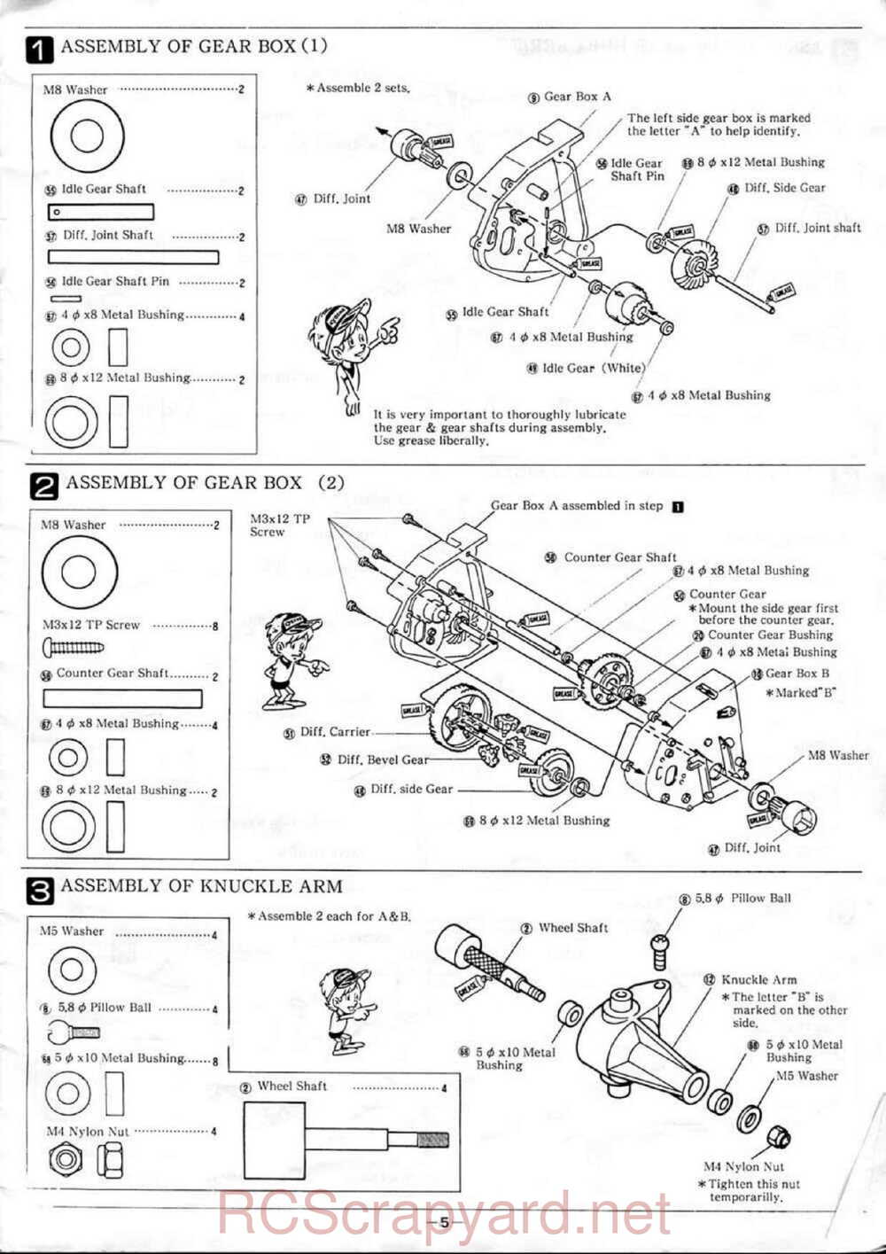 Kyosho - 3165 - USA-1 Electric - Manual - Page 04