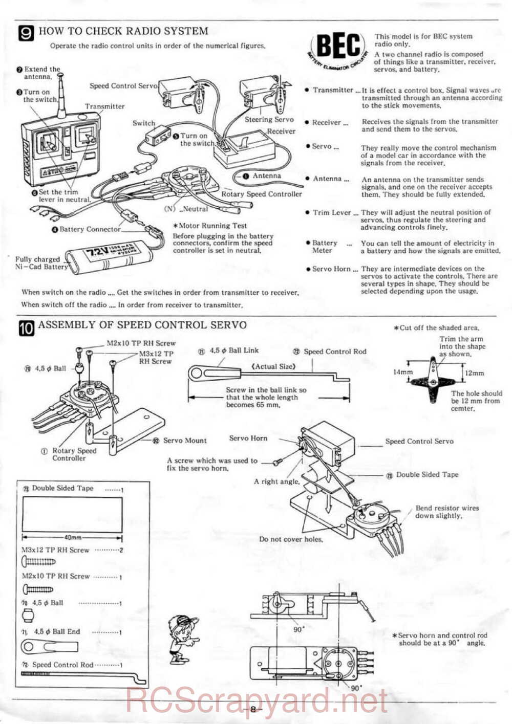 Kyosho - 3165 - USA-1 Electric - Manual - Page 07