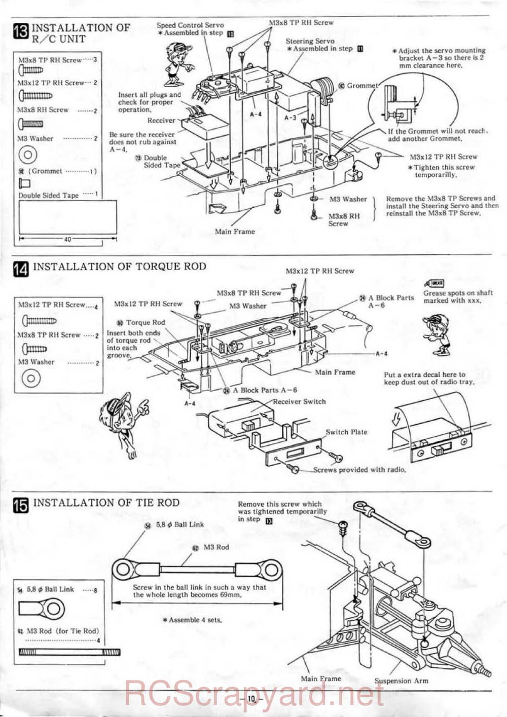 Kyosho - 3165 - USA-1 Electric - Manual - Page 09