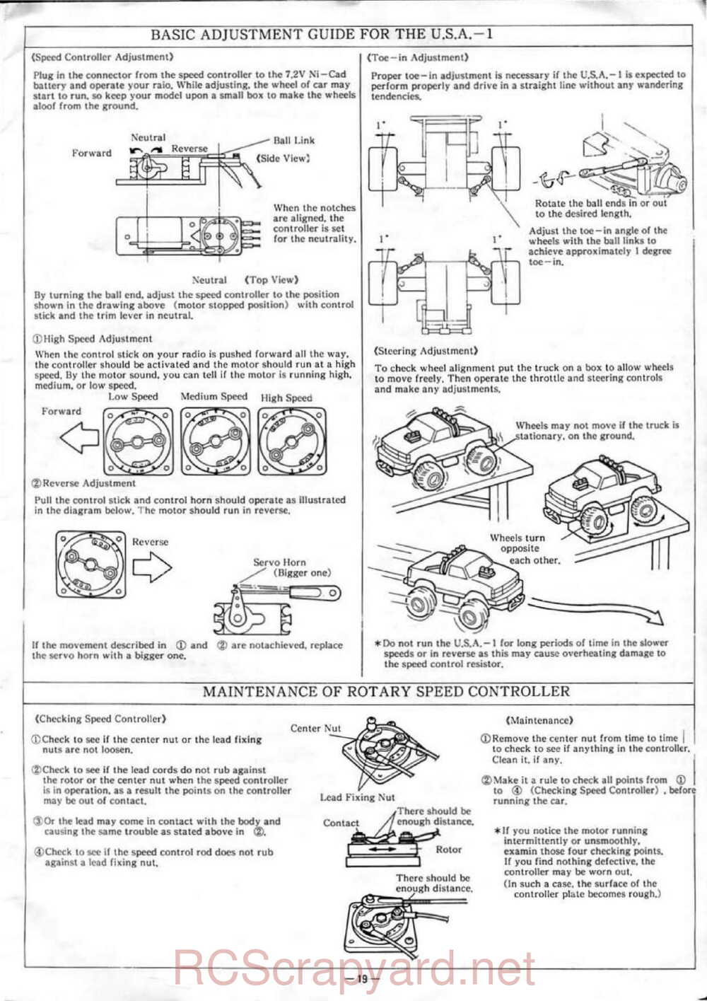 Kyosho - 3165 - USA-1 Electric - Manual - Page 18