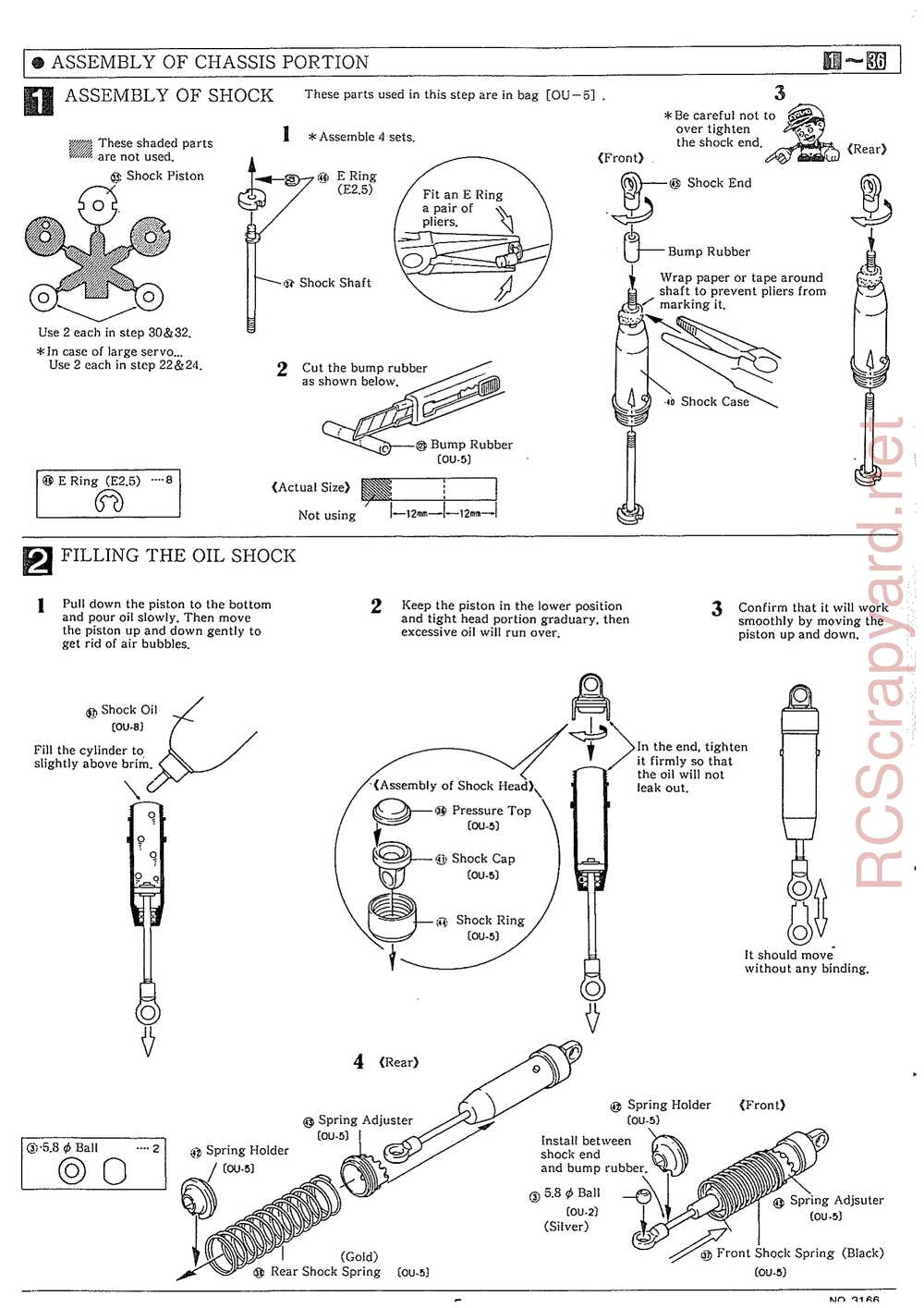 Kyosho - 3166 - Outlaw-Ultima Truck - Manual - Page 05