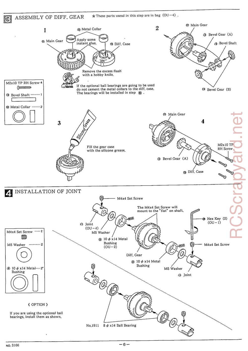 Kyosho - 3166 - Outlaw-Ultima Truck - Manual - Page 06