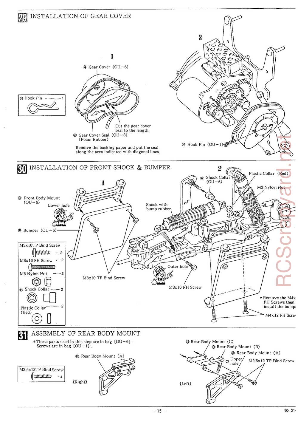 Kyosho - 3166 - Outlaw-Ultima Truck - Manual - Page 19