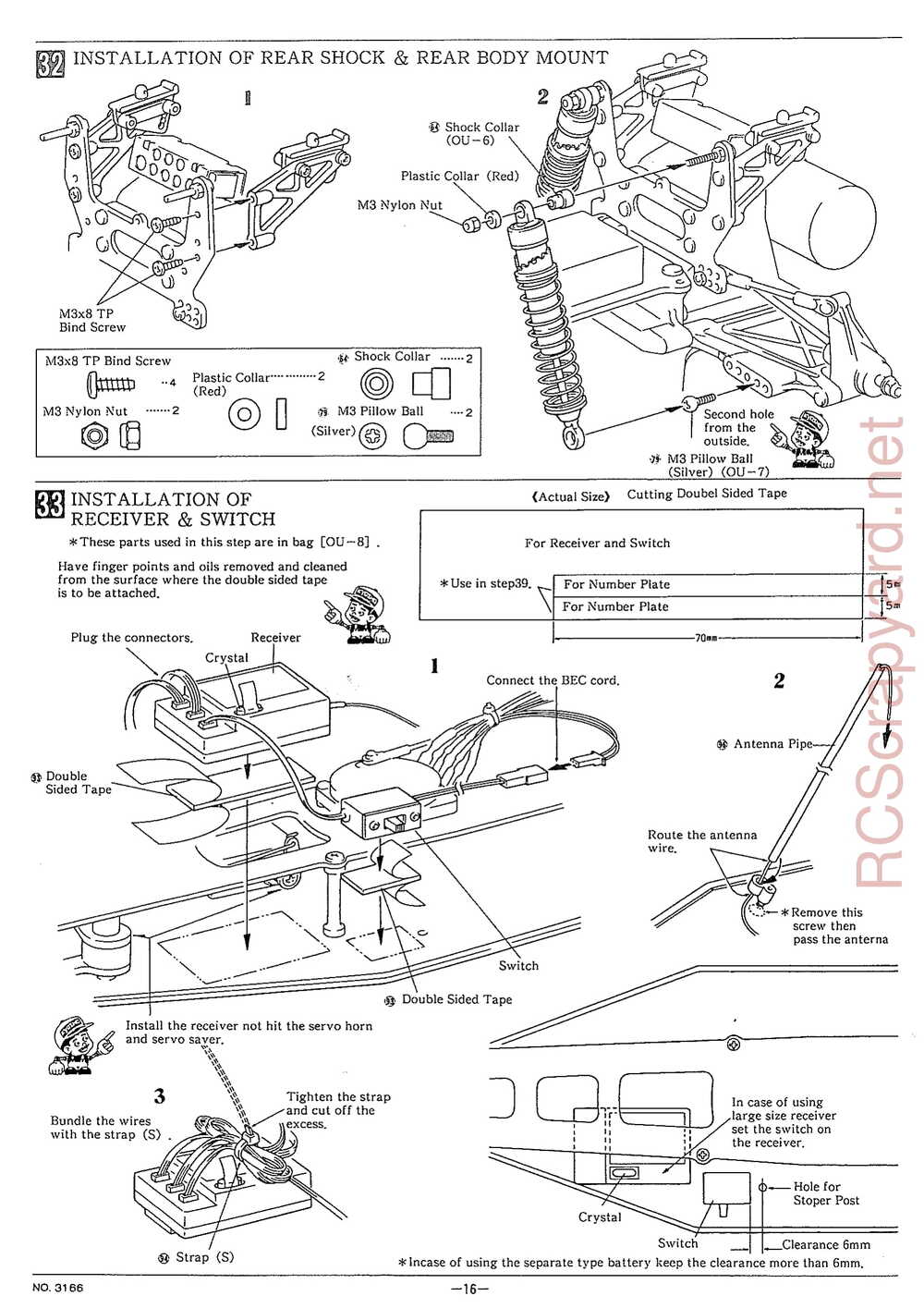 Kyosho - 3166 - Outlaw-Ultima Truck - Manual - Page 20