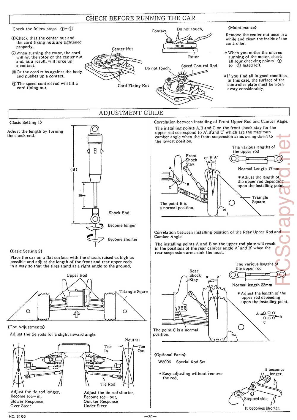 Kyosho - 3166 - Outlaw-Ultima Truck - Manual - Page 24