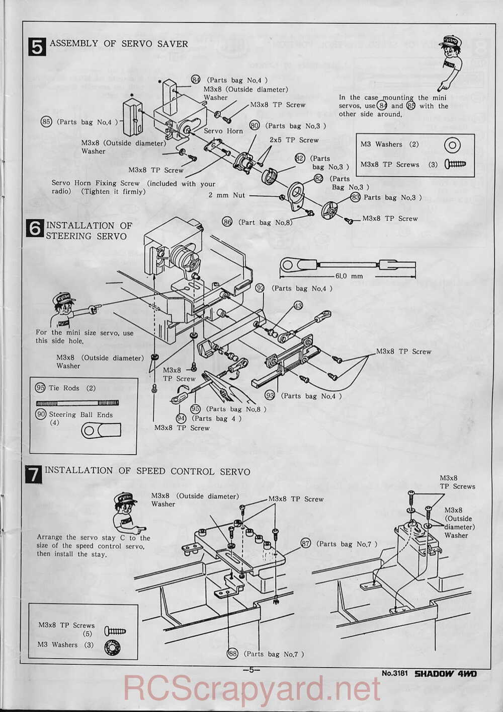 Kyosho - 3181 - Shadow-4WD - Manual - Page 05