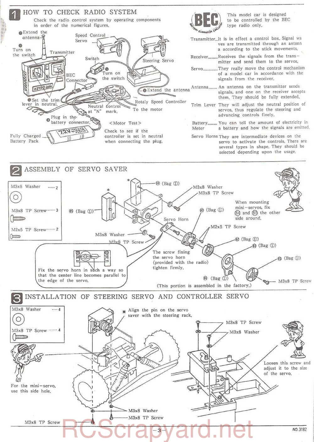 Kyosho - 3182 - Aero-Streak - Manual - Page 03