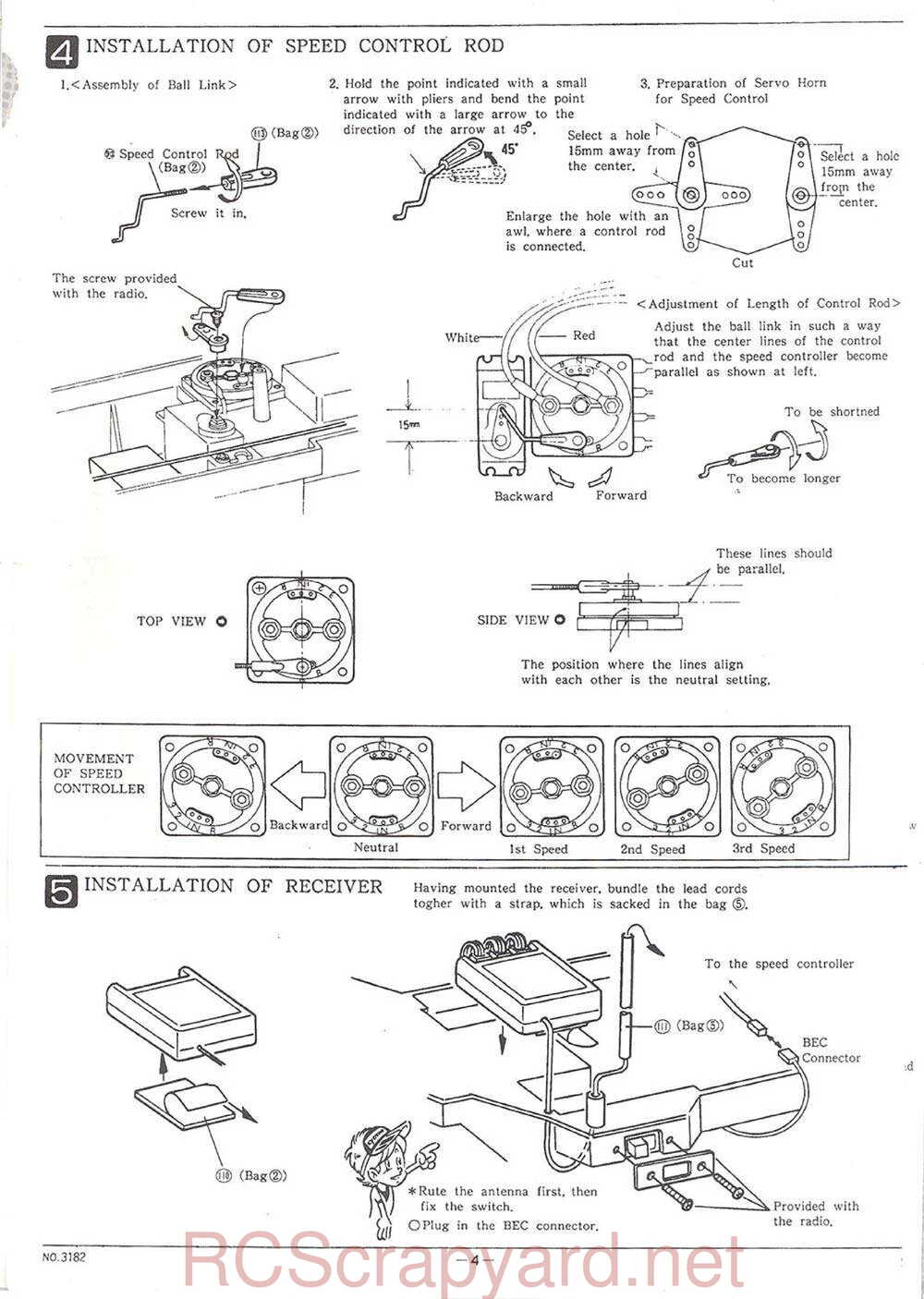 Kyosho - 3182 - Aero-Streak - Manual - Page 04