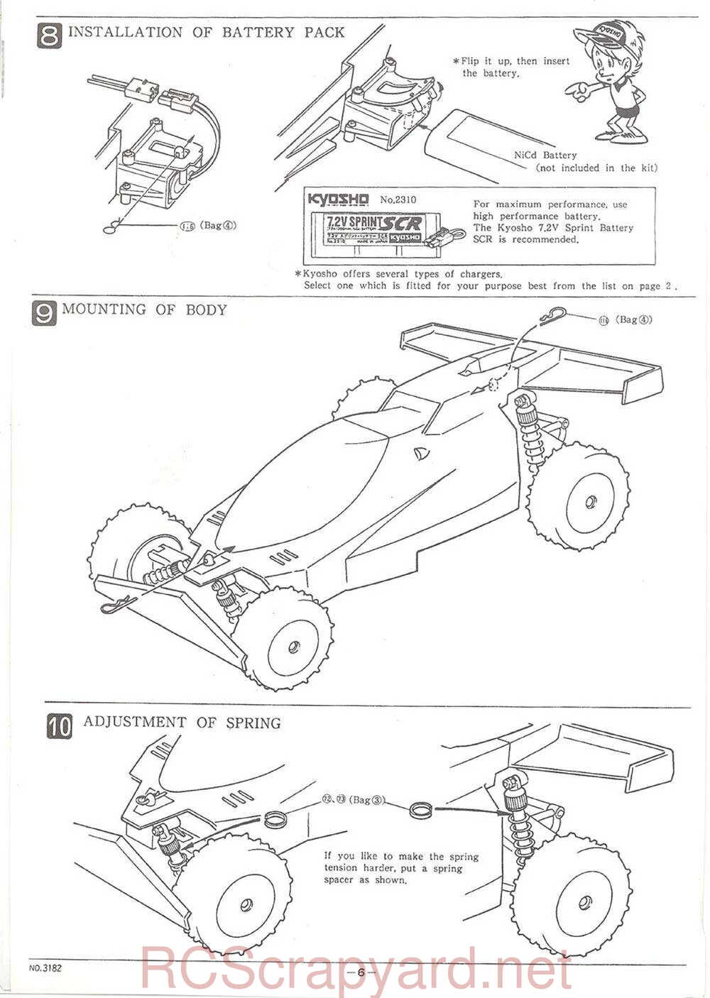 Kyosho - 3182 - Aero-Streak - Manual - Page 06
