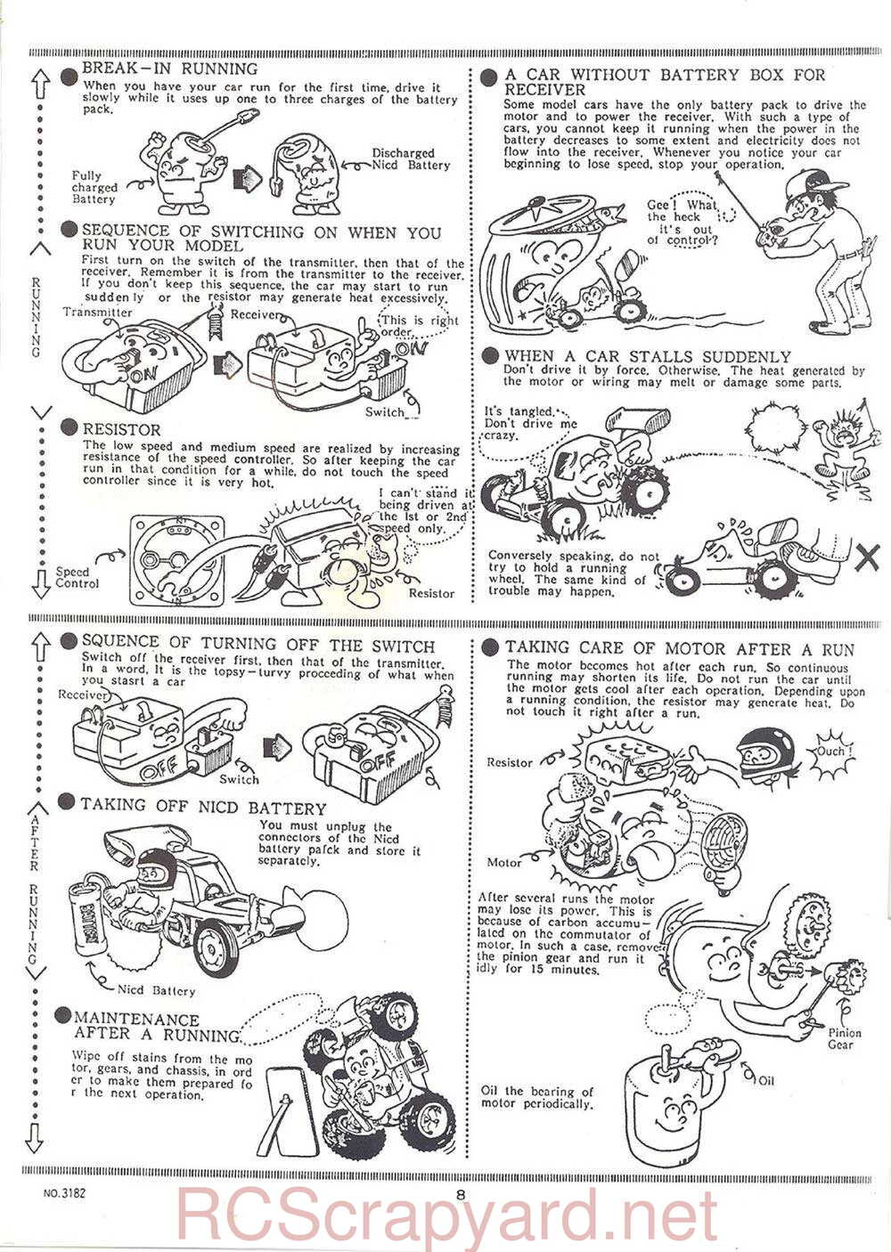 Kyosho - 3182 - Aero-Streak - Manual - Page 08