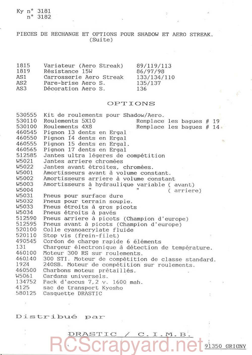 Kyosho - 3182 - Aero-Streak - Manual - Page 14