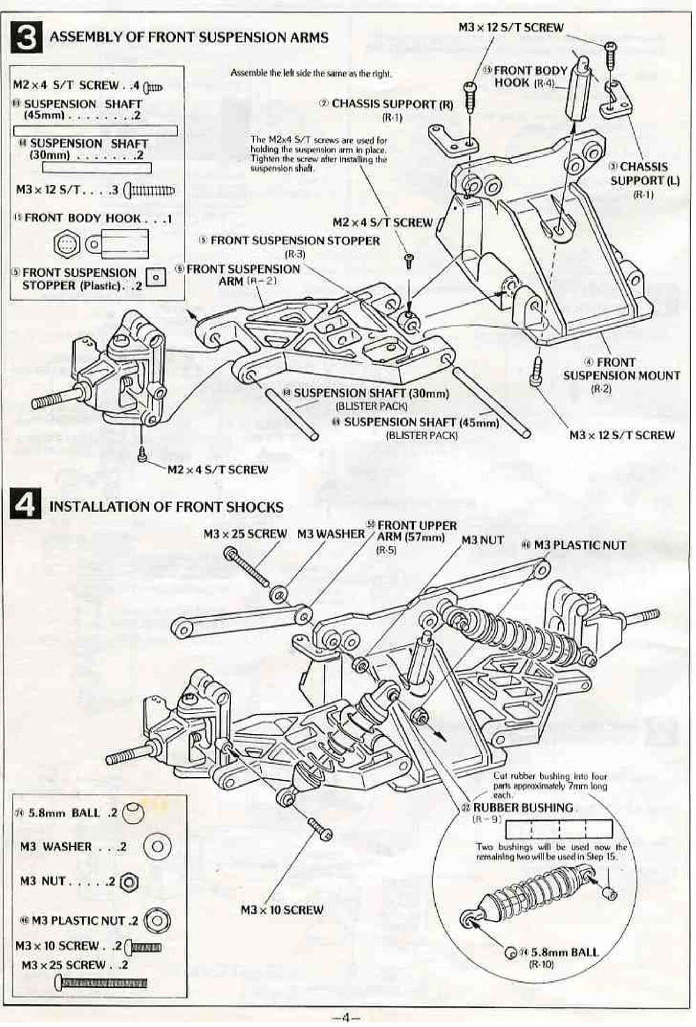 Kyosho - 3184 - Raider - Manual - Page 04