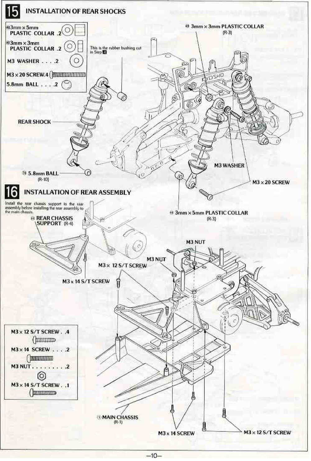 Kyosho - 3184 - Raider - Manual - Page 10