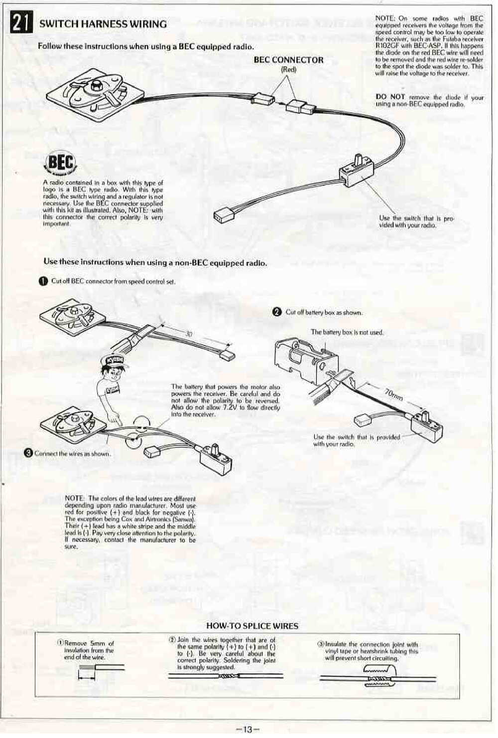 Kyosho - 3184 - Raider - Manual - Page 13