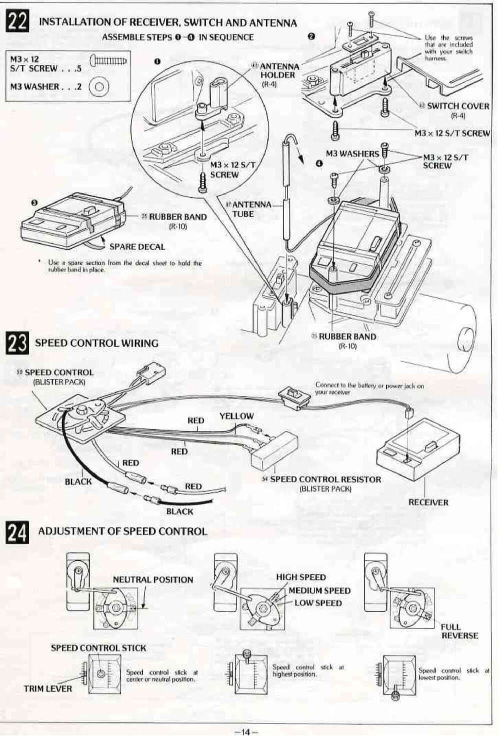 Kyosho - 3184 - Raider - Manual - Page 14