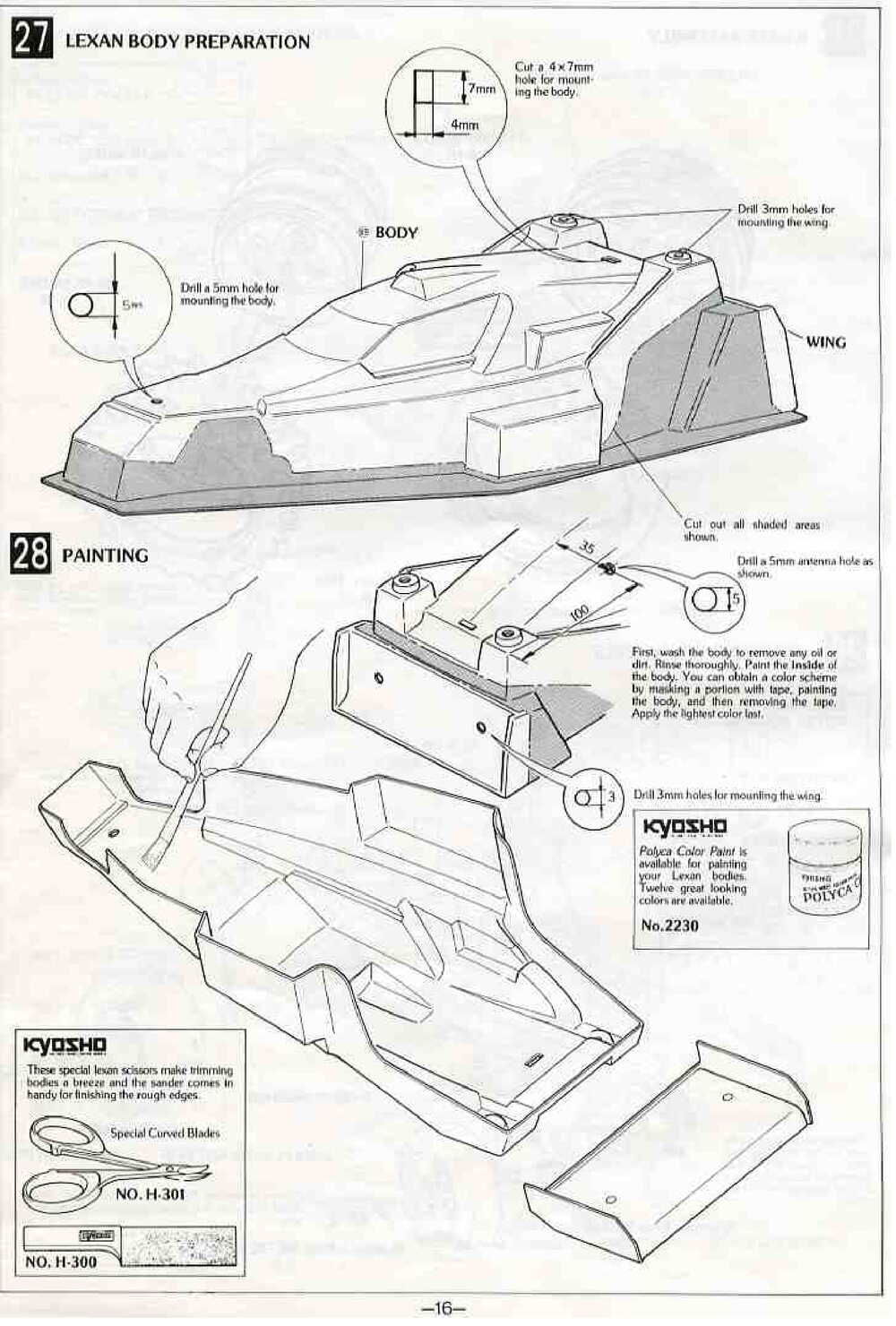 Kyosho - 3184 - Raider - Manual - Page 16