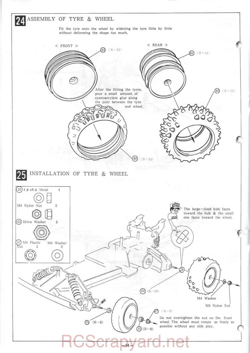 Kyosho - 3197 - Raider-Pro - Manual - Page 14