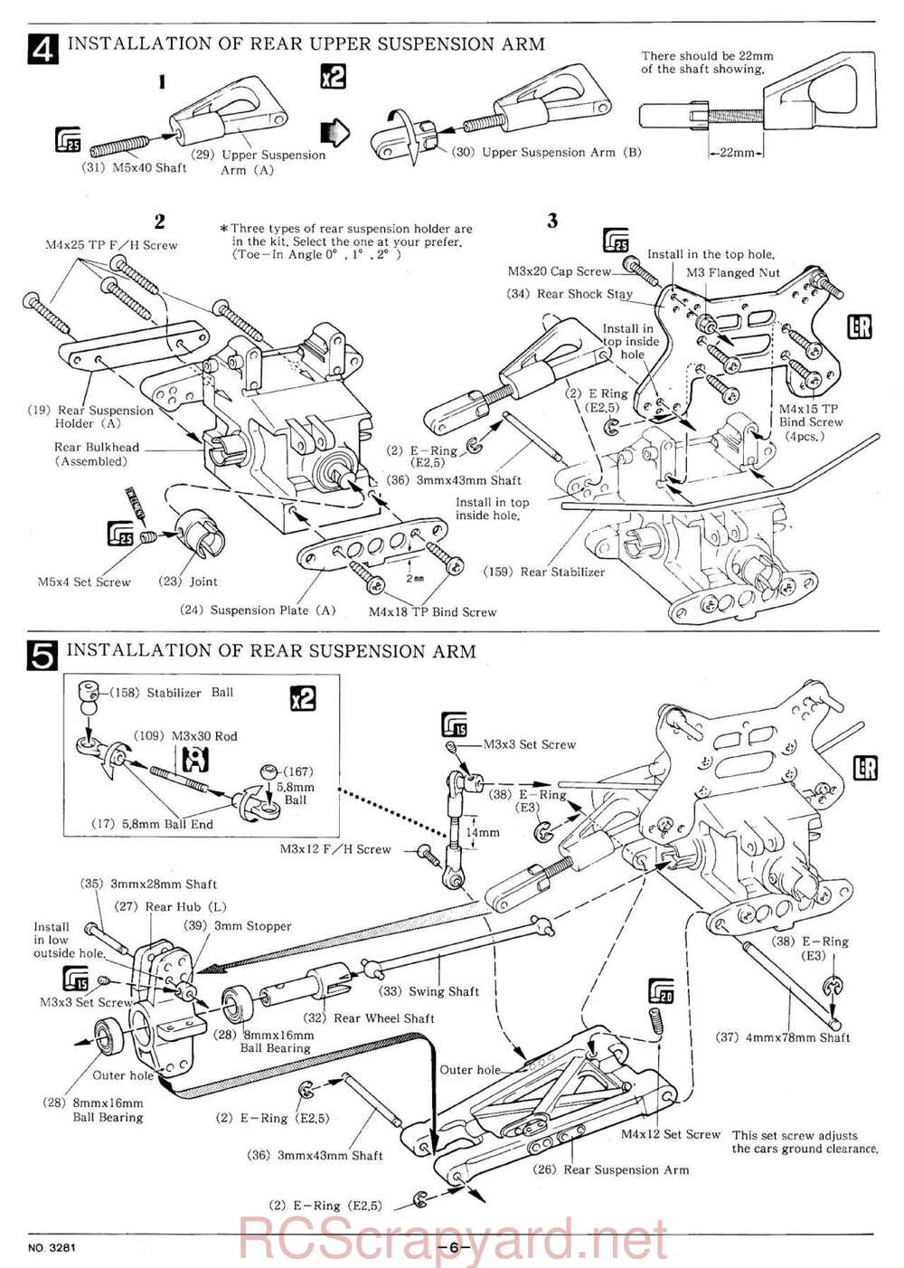 Kyosho - 3281 - Inferno-4WD - Manual - Page 06