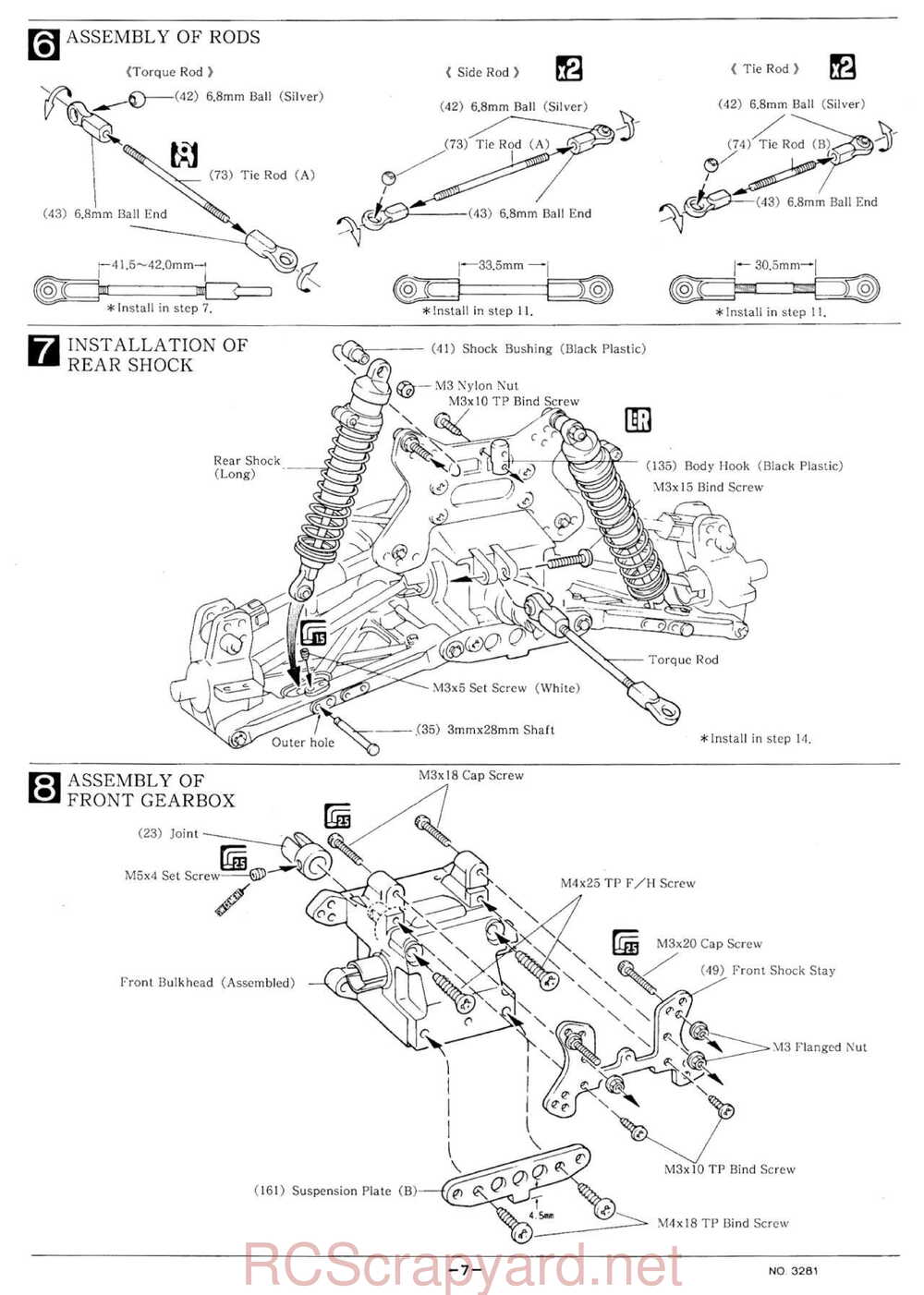 Kyosho - 3281 - Inferno-4WD - Manual - Page 07