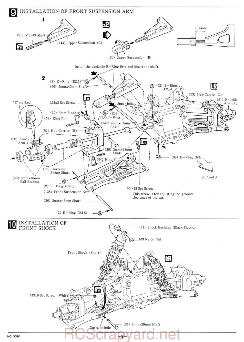 Kyosho - 3281 - Inferno-4WD - Manual - Page 08