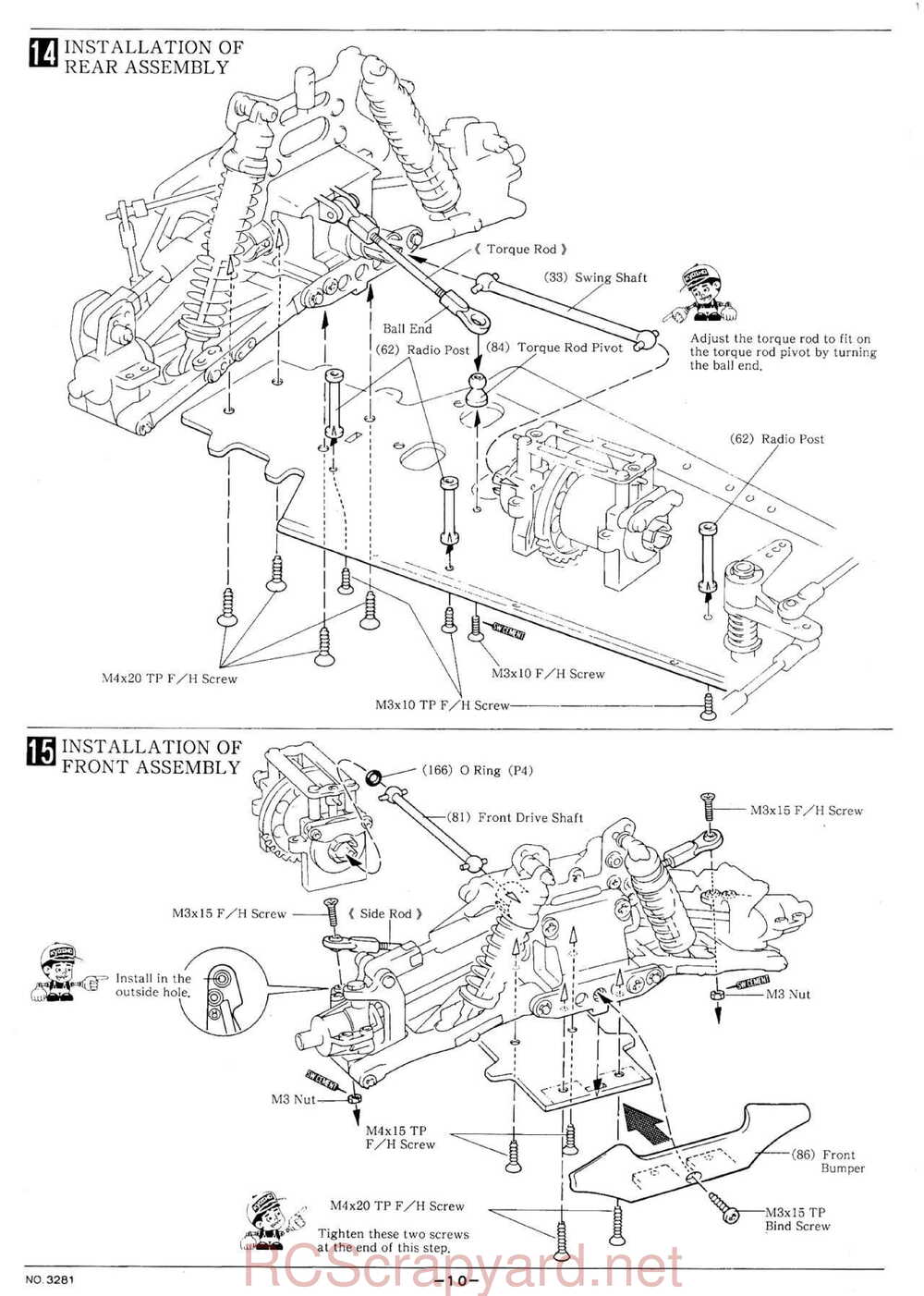 Kyosho - 3281 - Inferno-4WD - Manual - Page 10