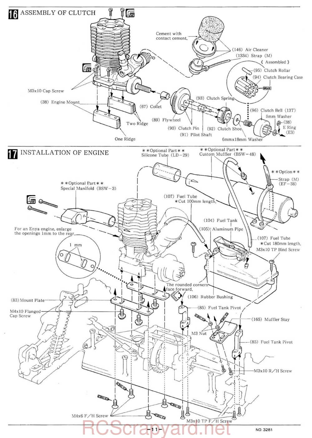 Kyosho - 3281 - Inferno-4WD - Manual - Page 11