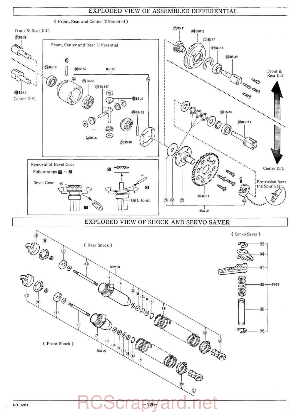 Kyosho - 3281 - Inferno-4WD - Manual - Page 18