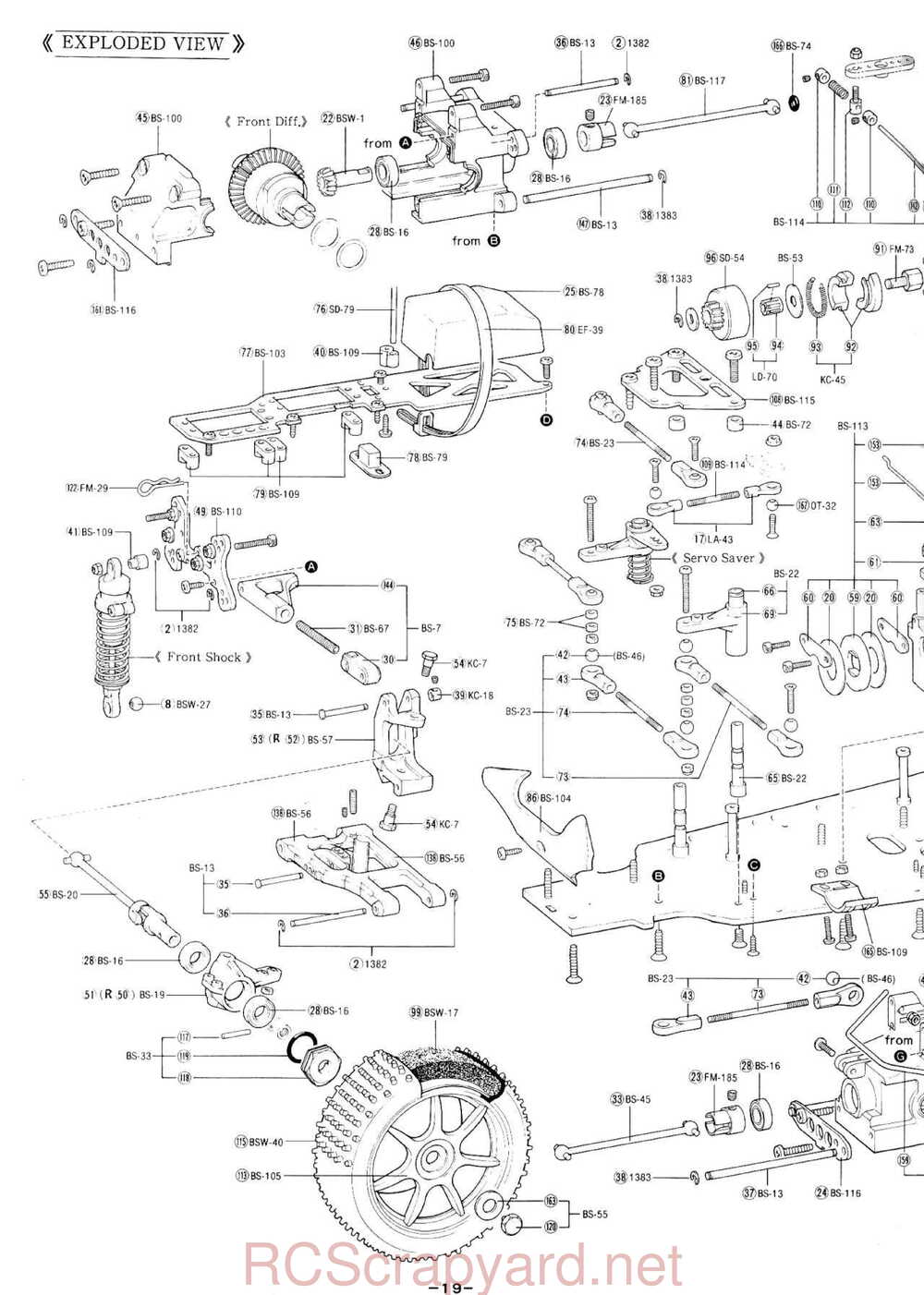 Kyosho - 3281 - Inferno-4WD - Manual - Page 19