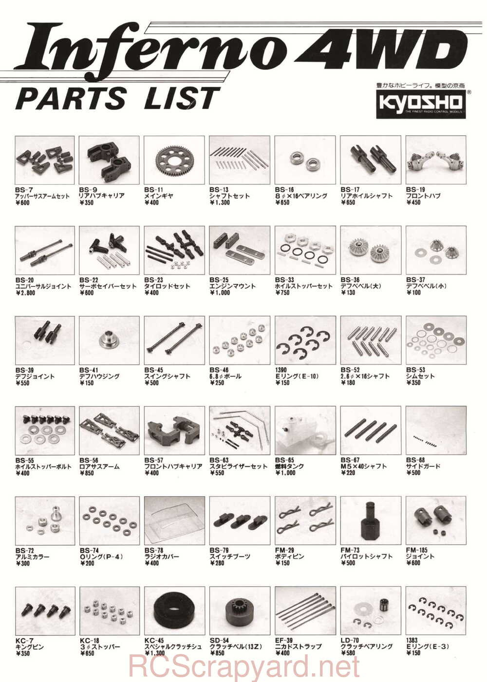 Kyosho - 3281 - Inferno-4WD - Manual - Page 25