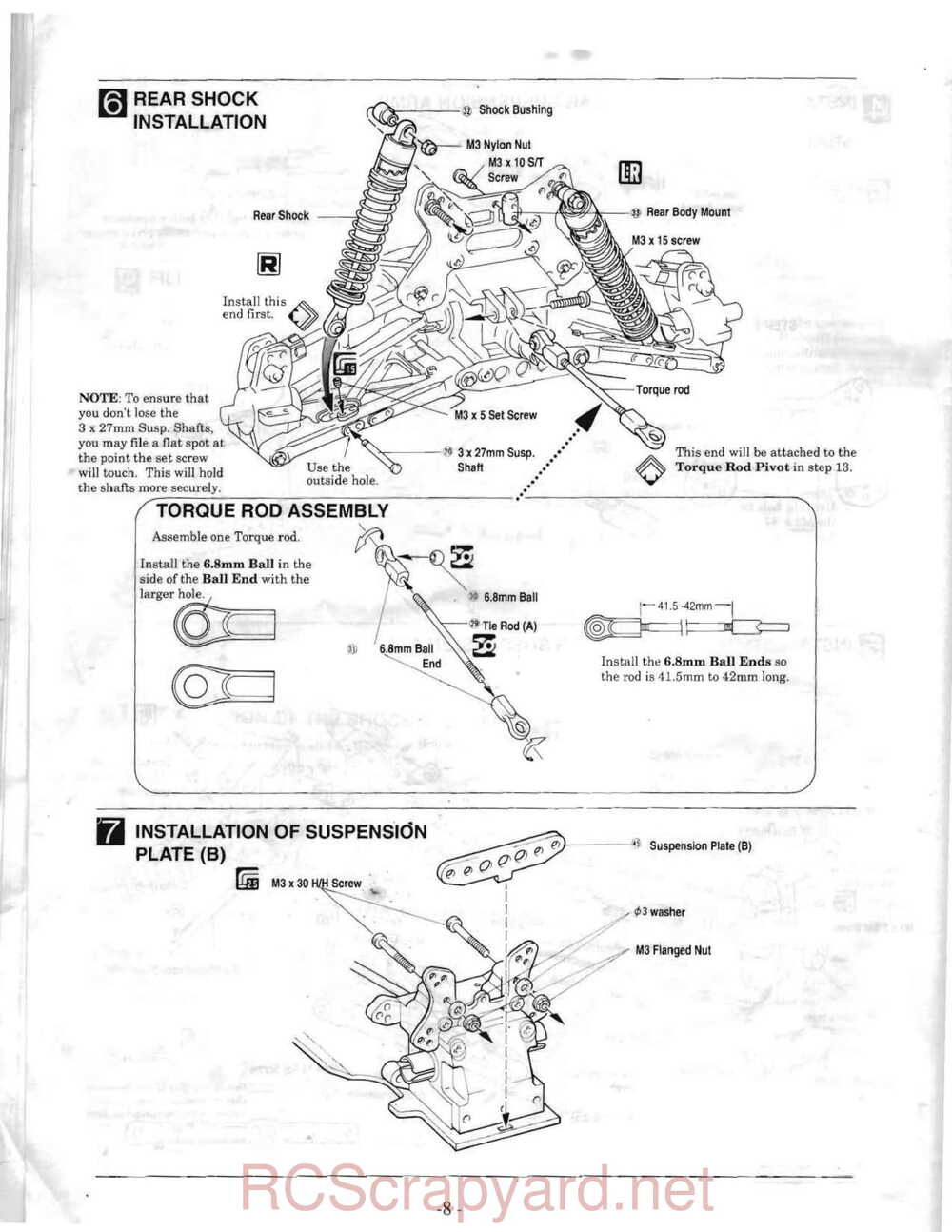 Kyosho - 3290 - Inferno-DX - Manual - Page 08