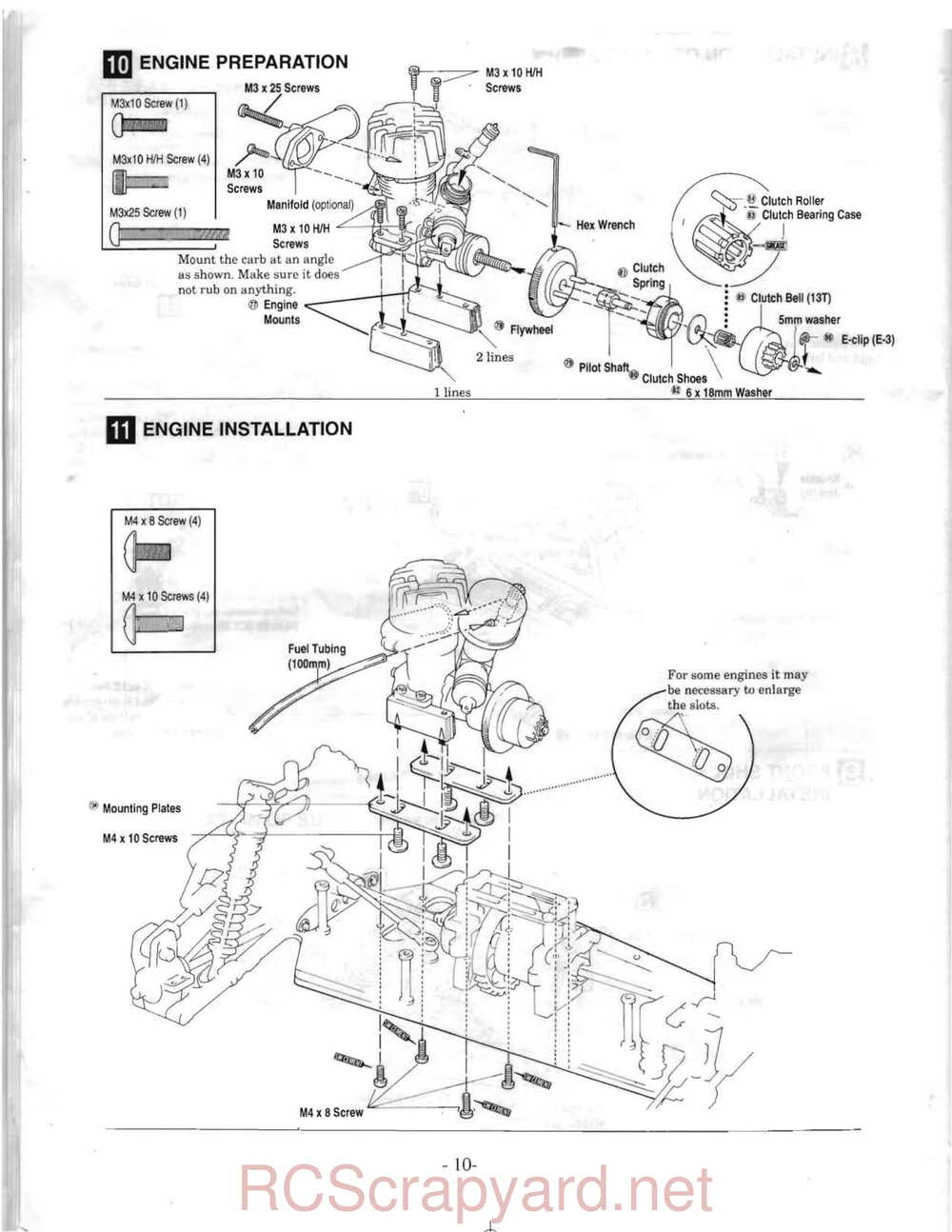 Kyosho - 3290 - Inferno-DX - Manual - Page 10