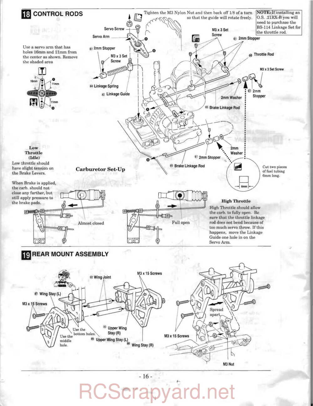 Kyosho - 3290 - Inferno-DX - Manual - Page 16