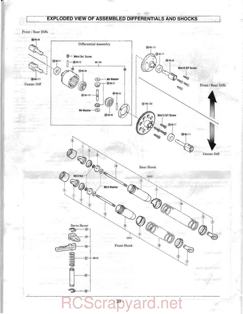 Kyosho - 3290 - Inferno-DX - Manual - Page 20