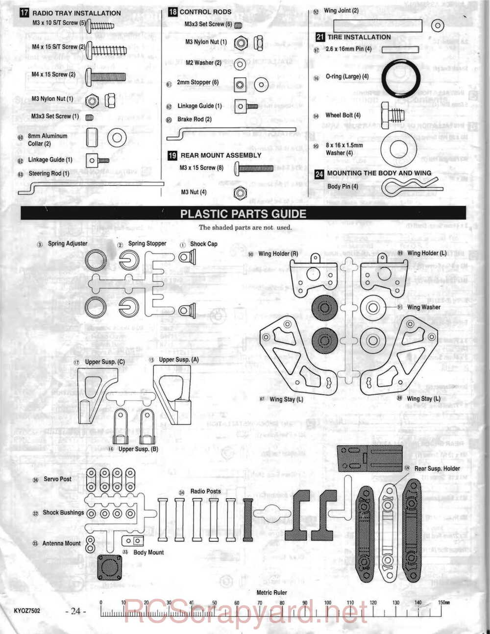 Kyosho - 3290 - Inferno-DX - Manual - Page 24