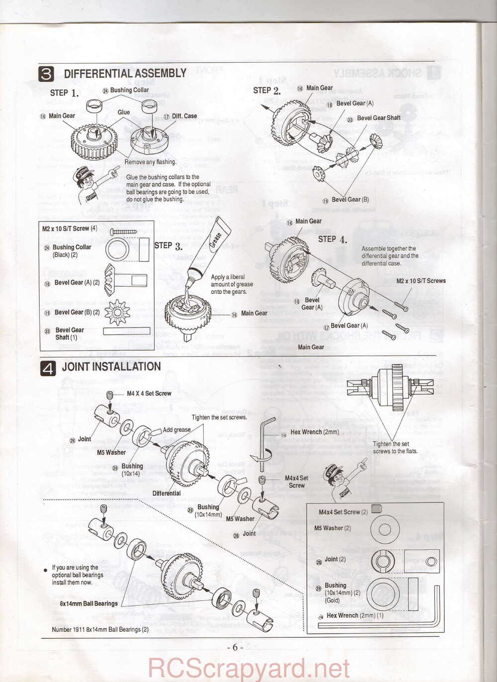 Kyosho - 4251 4252 4255 - Scale-Car-Series - Manual - Page 06