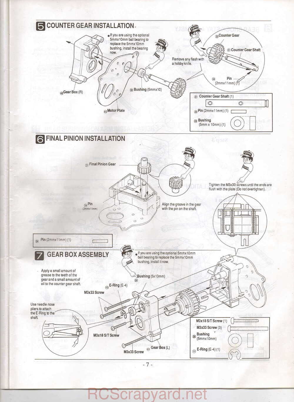 Kyosho - 4251 4252 4255 - Scale-Car-Series - Manual - Page 07