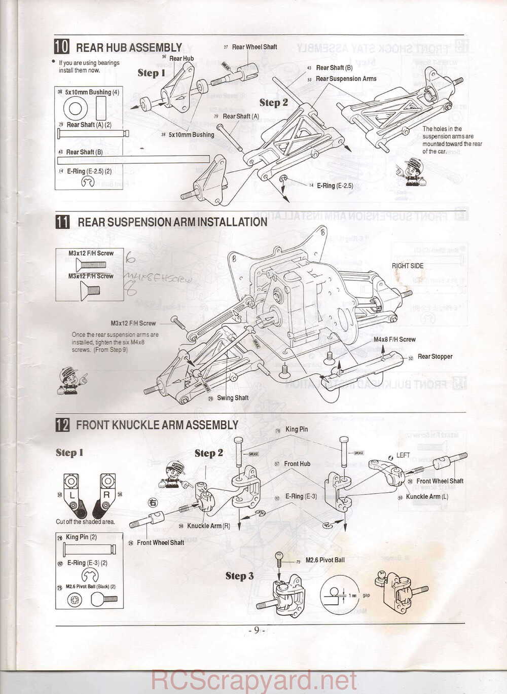 Kyosho - 4251 4252 4255 - Scale-Car-Series - Manual - Page 09
