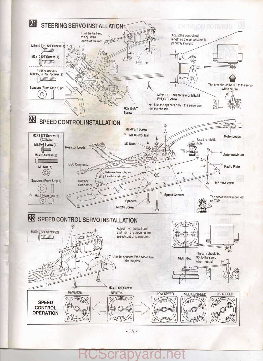 Kyosho - 4251 4252 4255 - Scale-Car-Series - Manual - Page 15