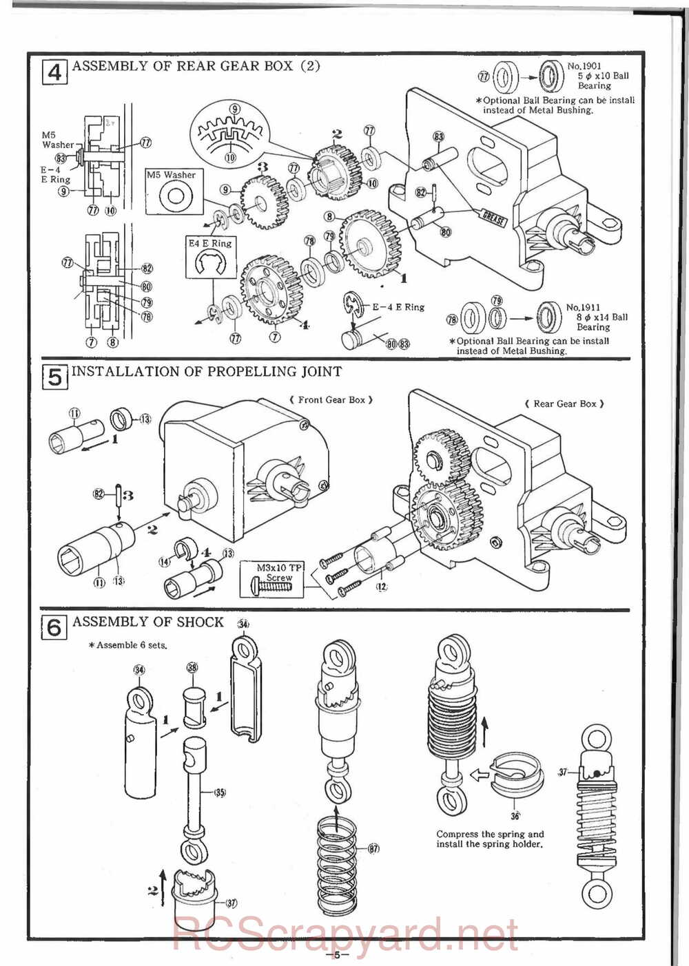 Kyosho - 4253 4260 - Scale-Car-Series - Manual - Page 05