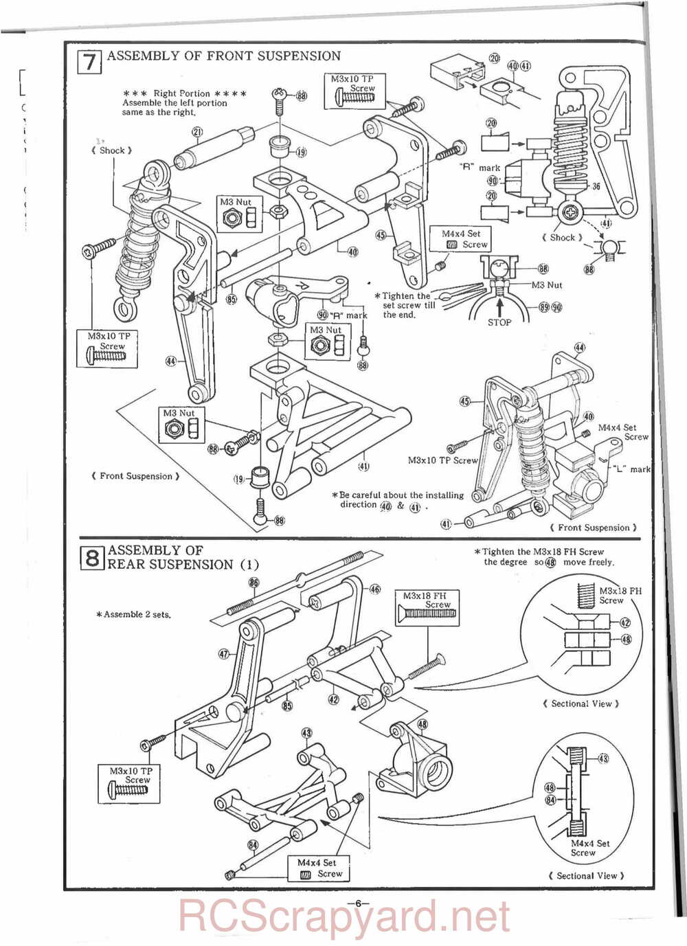 Kyosho - 4253 4260 - Scale-Car-Series - Manual - Page 06