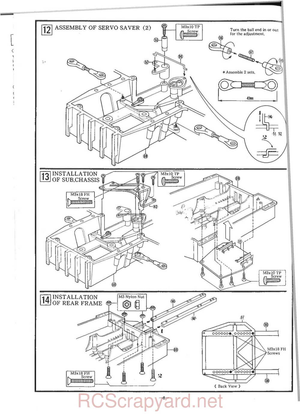 Kyosho - 4253 4260 - Scale-Car-Series - Manual - Page 08