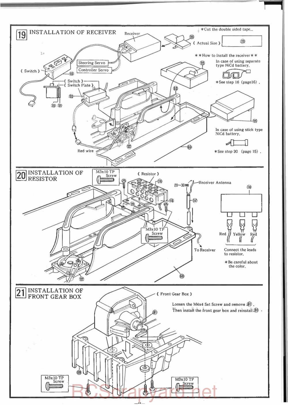 Kyosho - 4253 4260 - Scale-Car-Series - Manual - Page 11