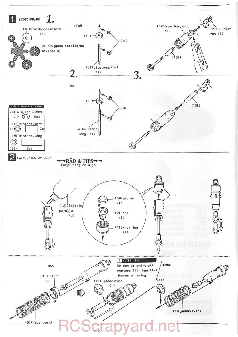 Kyosho - 4257 4258 - Scale Car Series  - Manual - Page 02