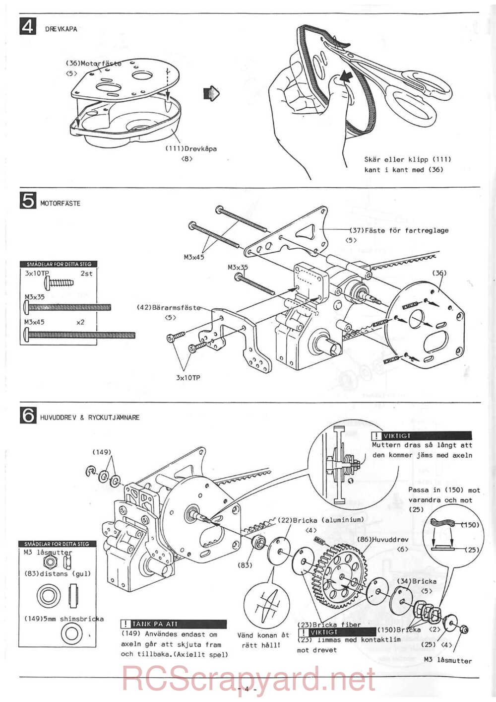 Kyosho - 4257 4258 - Scale Car Series  - Manual - Page 04