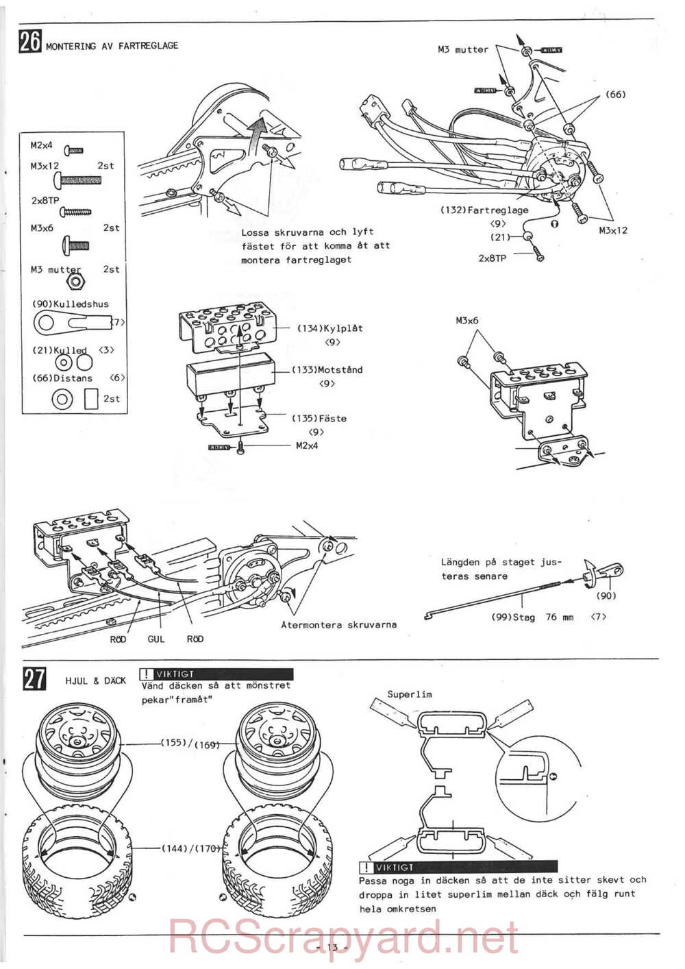 Kyosho - 4257 4258 - Scale Car Series  - Manual - Page 13