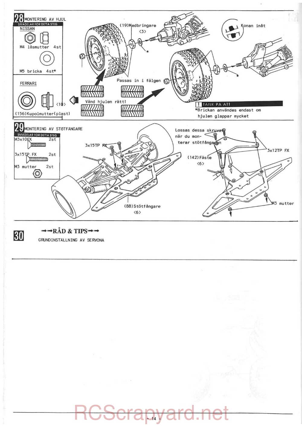 Kyosho - 4257 4258 - Scale Car Series  - Manual - Page 14